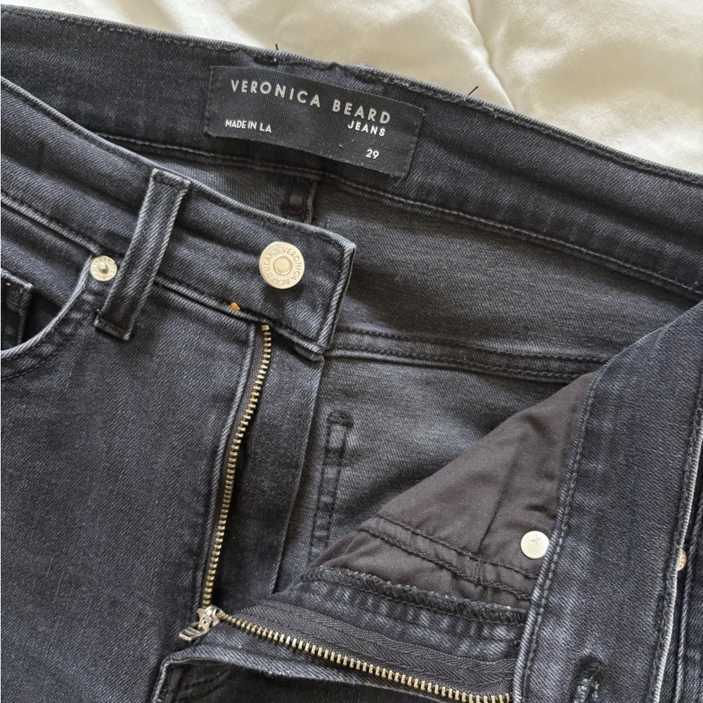Veronica Beard Carson Kick-Flare Jean Sz 29 - Picture 9 of 9